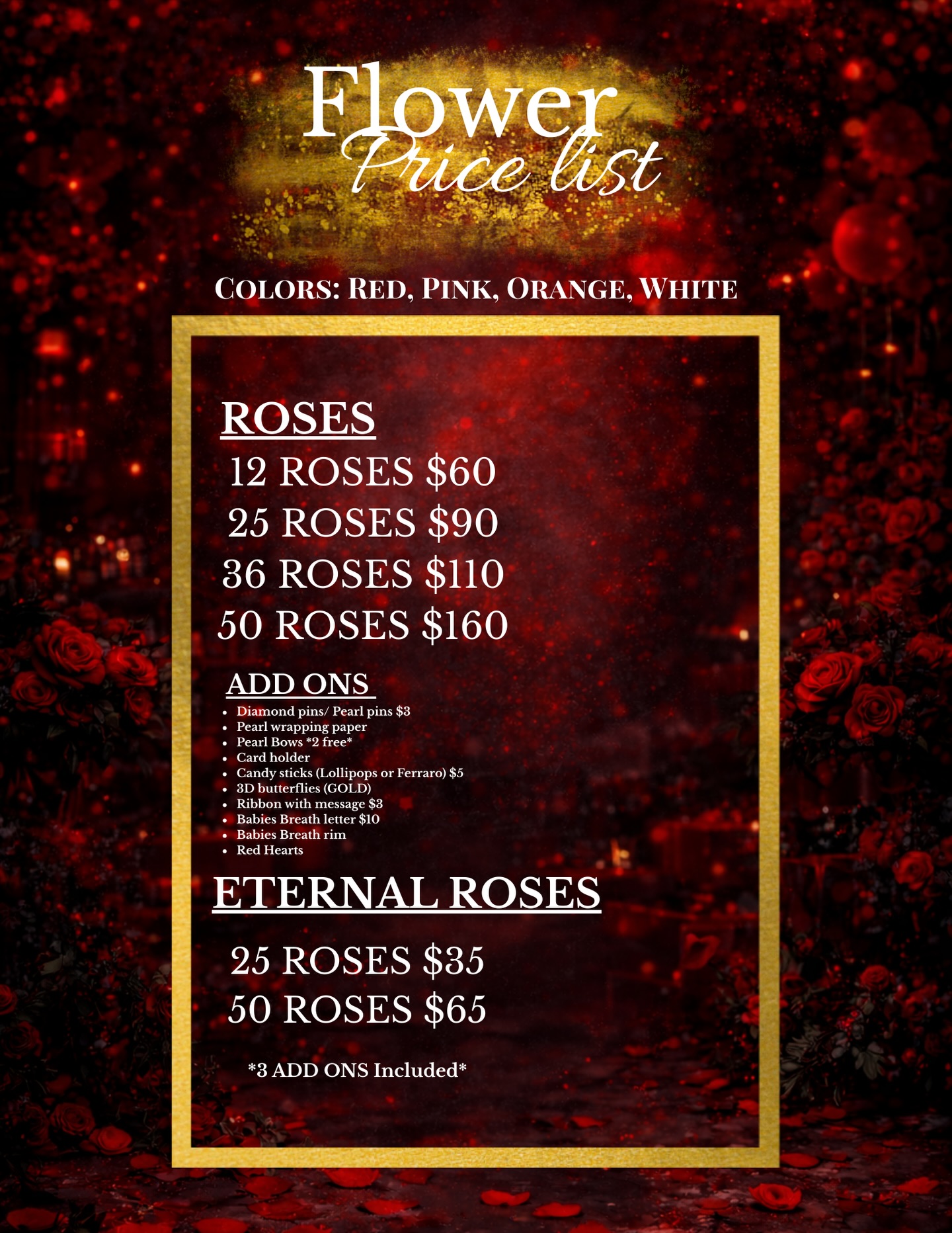 RBC Bouquets rose arrangement